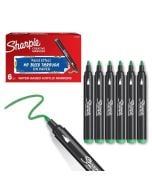 Markery akrylowe jasnozielone (6szt)