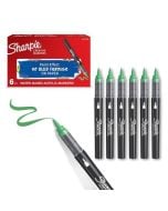 Markery akrylowe zielone (6szt)