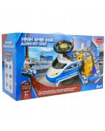 Jeździk z parkingiem 2w1 Policja niebieska