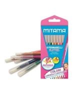 Pisaki brokatowe 8 kolorów