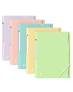 Teczka z gumką A4+ Urban pastel mix OXFORD