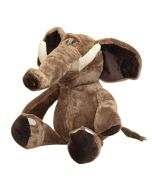 Słoń pluszowy brązowy 22cm
