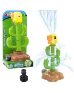 Fontanna kaktus obracająca się