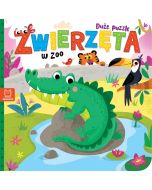 Duże puzzle. Zwierzęta w zoo