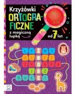 Krzyżówki ortograficzne z magiczną lupką od 7 lat