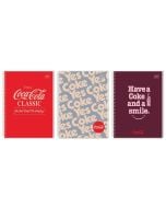 Kołozeszyt A4/100K kratka M Hybrid Coca Cola (5szt