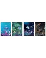 Zeszyt A5/16K trzylinia kolor Fantasy (20szt)