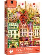 Puzzle 1000 O północy w Paryżu TREFL