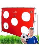 Bramka treningowa piłkarska z matą celowniczą