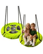 Huśtawka ogrodowa bocianie gniazdo zielona 60cm