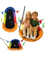 Huśtawka ogrodowa bocianie gniazdo prostokątna