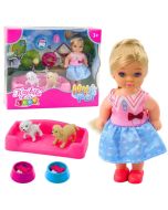 Laleczka z dwoma pieskami