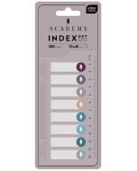 Zakładki indeksujące Pet z linijką Dots Academy