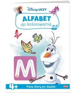 Disney uczy. Kraina lodu. Alfabet do kolorowania