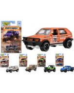 Matchbox Samochód Off Road Rally 1:64 mix