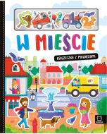 W mieście. Książeczka z magnesami
