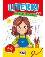 Literki - kaligrafia z naklejkami