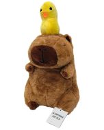 Maskotka pluszowa Kapibara z kaczką 30cm