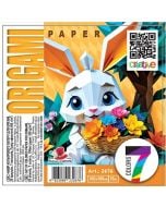 Papier do origami 100x100 35 arkuszy 80g/m2 Królik