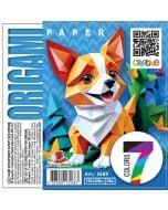 Papier do origami 120x120 35 arkuszy 80g/m2 Pies