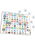 Układanka Alfabet - Litery małe i duże Maxi