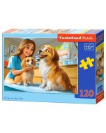 Puzzle 120 Dogs at the Vet CASTOR