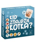 Kto znajdzie KOTKA? Gra obserwacyjna 3+