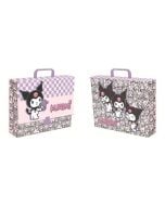 Teczka z rączką A4 XL Kuromi pink