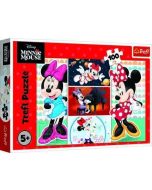 Puzzle 100 Zabawna Minnie TREFL