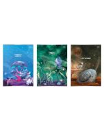 Zeszyt A4/32K kolorowa trzylinia Fantasy (10szt)