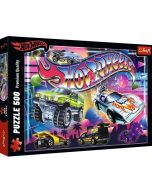 Puzzle 500 Hot Wheels: Lata 80-te TREFL