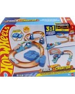 Hot Wheels Track Creator Tor Super skok z napędem