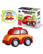 Klocki małych geniuszy Autko 6el