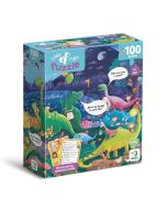 Puzzle 100 Look&Find Kraina dinozaurów