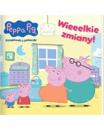 Peppa Pig. Książeczki z półeczki. Wieeelkie zmiany