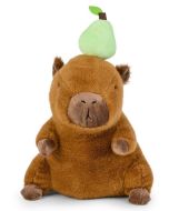 Maskotka Kapibara z gruszką 25cm