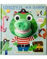 Przyjaciele do poduszki. Krokodylek i mapa skarbów