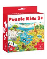 Puzzle 30 Kids Dzikie Zwierzęta 3+