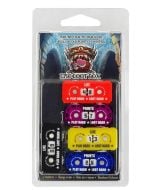 Trackers Counters Range 0-9 20mm Random Colours