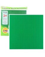 Płyta do budowania z klocków c.zielona 25,5x25,5cm