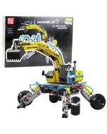 Klocki konstrukcyjne Koparka erenowa ruchoma