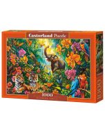 Puzzle 1000 Blooming Jungle CASTOR