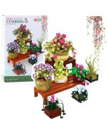 Klocki konstrukcyjne Kwiaty w doniczkach 1446el