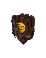 Rękawica miotacza z piłką