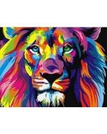 Malowania po numerach 30x40cm Lew