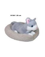 Kot w legowisku 25cm