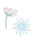 Zestaw wykrojników dmuchawce 2szt