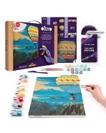 Zestaw do malowania i modelowania 3D Lot balonem