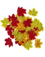 Jesienne liście 7-8 cm 50szt