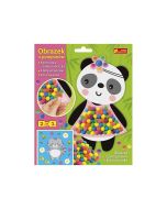 Obrazek z pomponów Panda 2w1